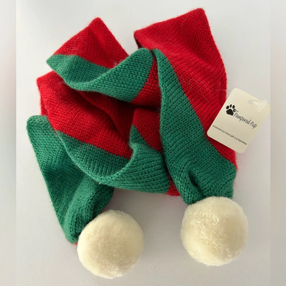 🦋 5/$25 - Christmas Scarf for Pets by The Pampered Pup